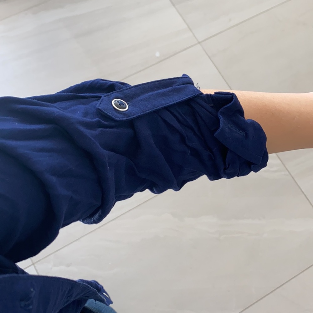 Blue Button Down - image 7